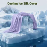 Cooling Memory Foam Knee Pillow for Side Sleepers with Strap - photo 5