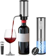 4-in-1 Electric Wine Opener Gift Set, Rechargeable