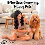 2-in-1 Deshedding & Dematting Brush for Dogs and Cats - photo 6