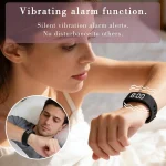 Silent Vibrating Alarm Wristband for Heavy Sleepers, 40-Day Battery - photo 6