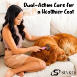 2-in-1 Deshedding & Dematting Brush for Dogs and Cats - photo 2