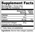 Grass-Fed Collagen Peptides Powder, Unflavored (280g) - photo 5