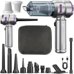 4-in-1 Cordless Car Vacuum & Air Duster