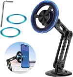 360° Magnetic Phone Mount for Car & Desk
