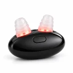 Red Light Nose Comfort Device, White Background