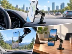 360° Magnetic Phone Mount for Car & Desk - photo 4