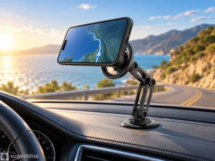 360° Magnetic Phone Mount for Car & Desk