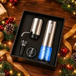 4-in-1 Electric Wine Opener Gift Set, Rechargeable