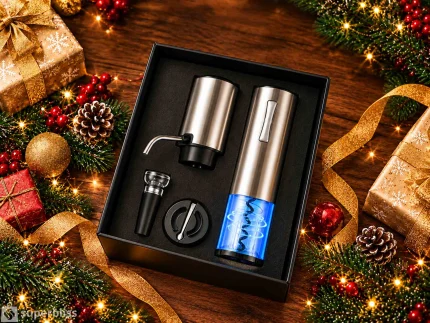 4-in-1 Electric Wine Opener Gift Set, Rechargeable