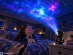 Astronaut Star Projector, Galaxy & Nebula Night Light - photo 2