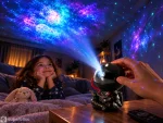 Astronaut Star Projector, Galaxy & Nebula Night Light - photo 4