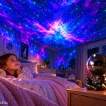 Astronaut Star Projector, Galaxy & Nebula Night Light