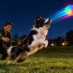 Light Up Dog Balls, Bounce Activated (2 Pack)