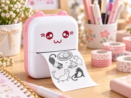 Mini Pocket Printer for Photos & Stickers, Inkless - photo 2