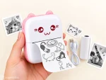 Mini Pocket Printer for Photos & Stickers, Inkless