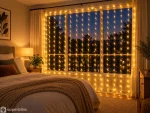 Warm White Curtain Fairy Lights, 300 LED - photo 6